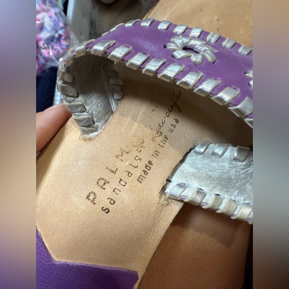Palm Beach sandals size 9 in good used condition - Picture 5 of 6